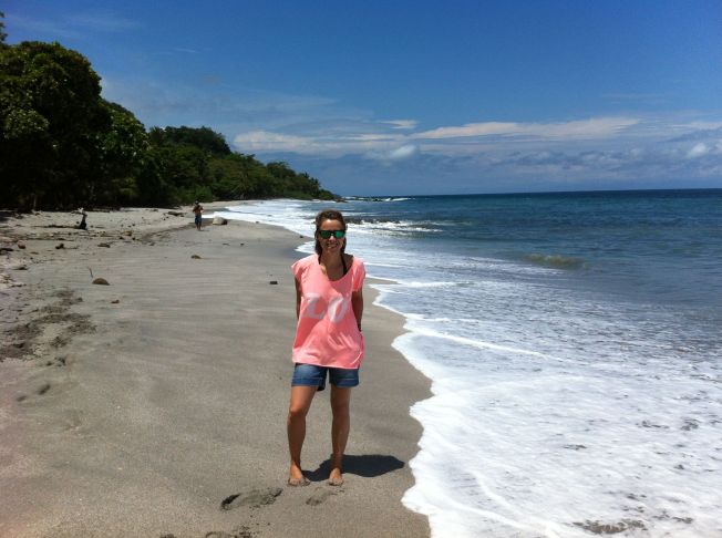Playa de Montezuma en Península de Nicoya. Costa Rica